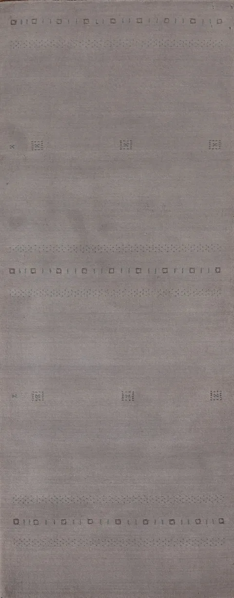 Wool Gabbeh Oriental Runner Rug 3x8