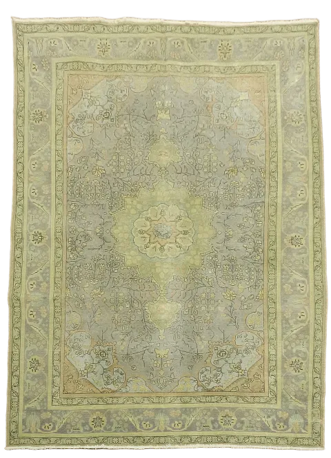 Over-Dyed Tabriz Persian Area Rug 8x11