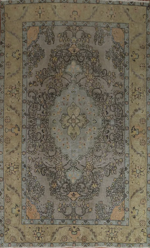 Over-Dyed Tabriz Persian Area Rug 8x11