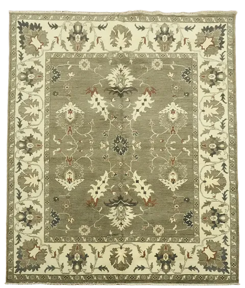 Vegetable Dye Oushak Oriental Area Rug 8x10