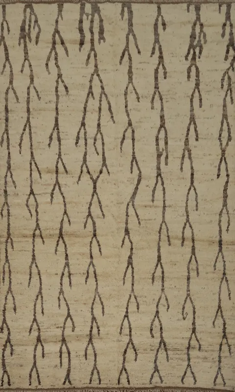 Handmade Moroccan Area Rug 7x10