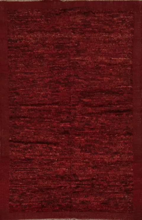 Timeless Red Moroccan Area Rug 6x8 to Enrich Your Home's Aesthetic