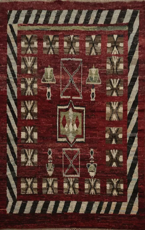 Geometric Moroccan Oriental Area Rug 7x10