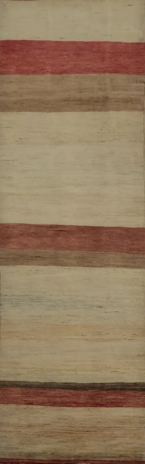Gabbeh Kashkoli Oriental Runner Rug 3x11