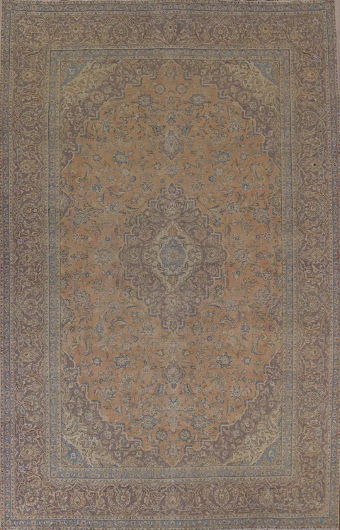 Traditional Kashan Persian Area Rug 10x13