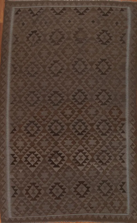 Geometric Kilim Oriental Area Rug 7x10