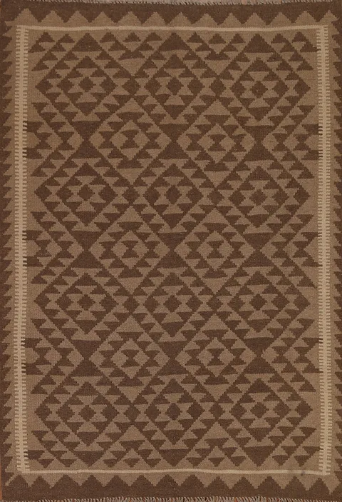 Geometric Kilim Oriental Area Rug 5x7