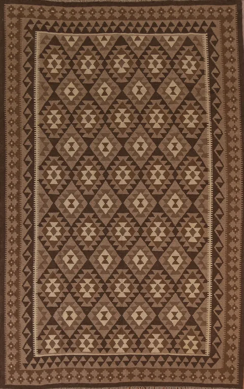 Geometric Kilim Oriental Area Rug 7x10