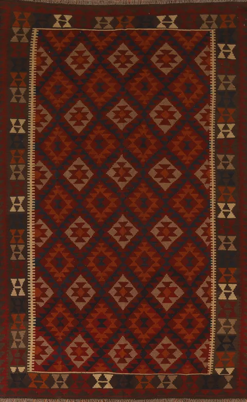 Geometric Kilim Oriental Area Rug 7x10