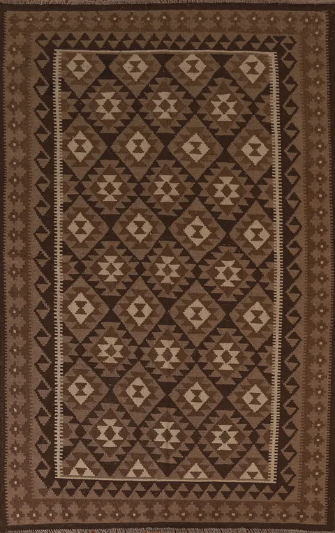 Tribal Kilim Hand Woven Area Rug 5x8