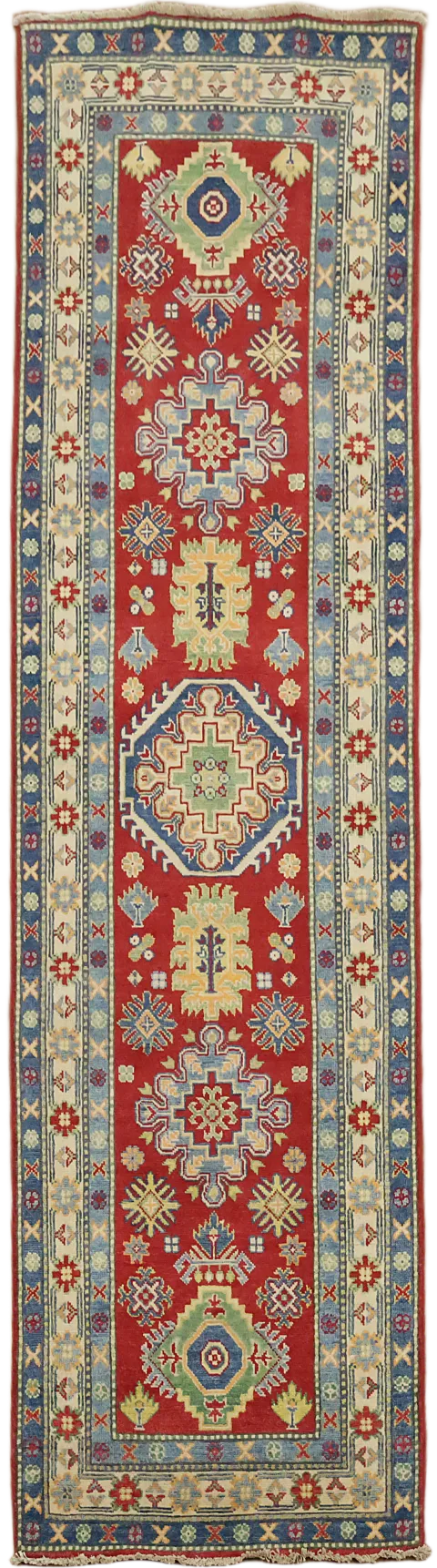Traditional Handcrafted Runner Rug with Rich Cultural Designs 3x10