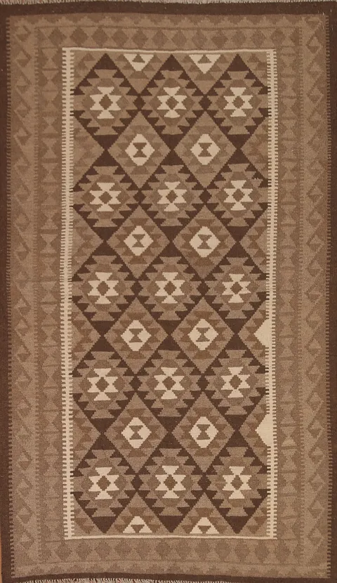 Geometric Kilim Oriental Area Rug 5x8
