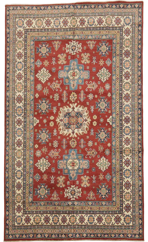Handmade Kazak Oriental Area Rug 9x12