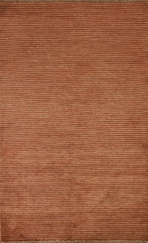 Striped Gabbeh Kashkoli Oriental Area Rug 4x6