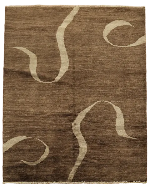 Bown Gabbeh Kashkoli Modern Area Rug 5x6