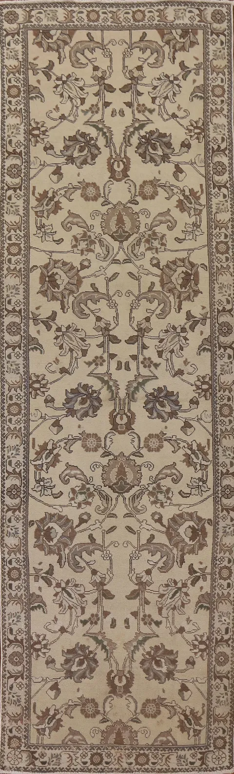 Vintage Floral Mahal Persian Runner Rug 3x12