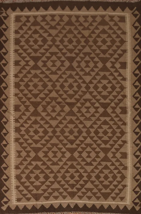 Geometric Kilim Oriental Area Rug 5x7