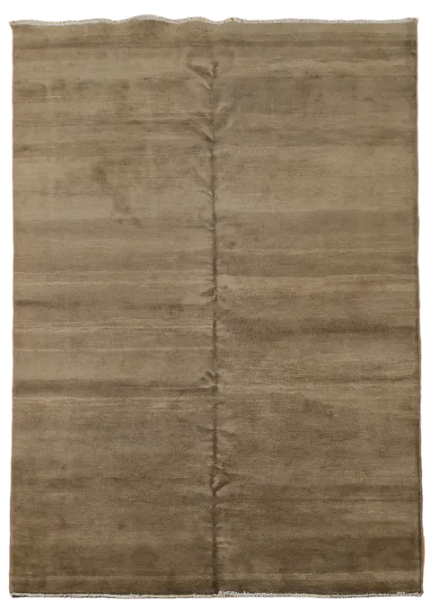 Brown Gabbeh Kashkoli Modern Area Rug 7x9