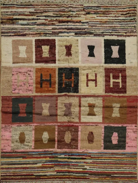 Geometric Moroccan Oriental Area Rug 5x7