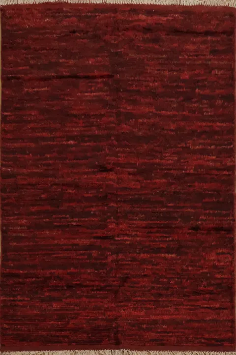 Striped Moroccan Oriental Area Rug 4x6