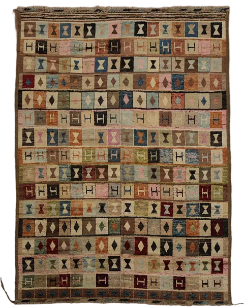 Captivating Moroccan Geometric Area Rug 10x13 for Artistic Ambiance