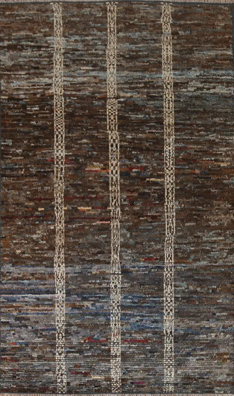 Handmade Moroccan Wool Area Rug 7x10