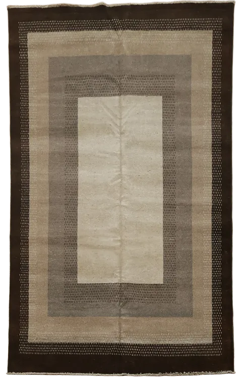 Gabbeh Kashkoli Modern Area Rug 6x10