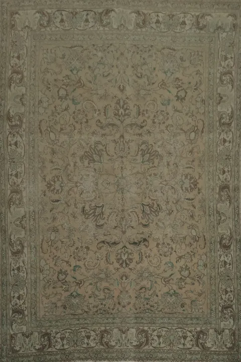 Embrace the Heritage with Classic Ornamental Tabriz Persian Area Rug 9x12
