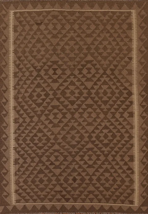 Geometric Kilim Oriental Area Rug 5x7