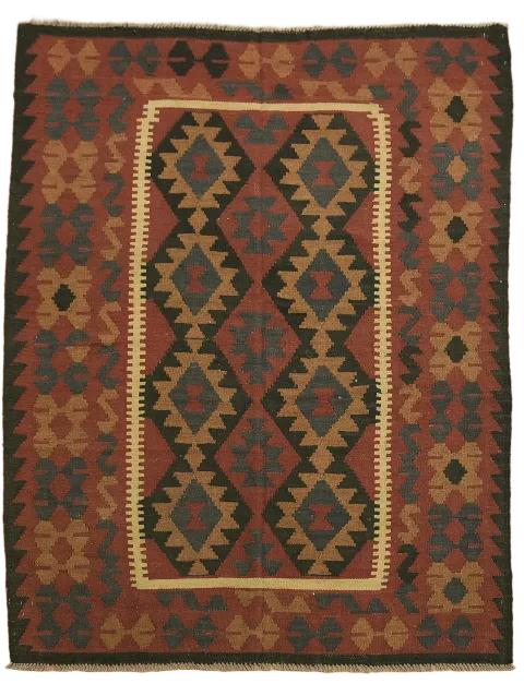 Tribal Kilim Oriental Area Rug 5x6
