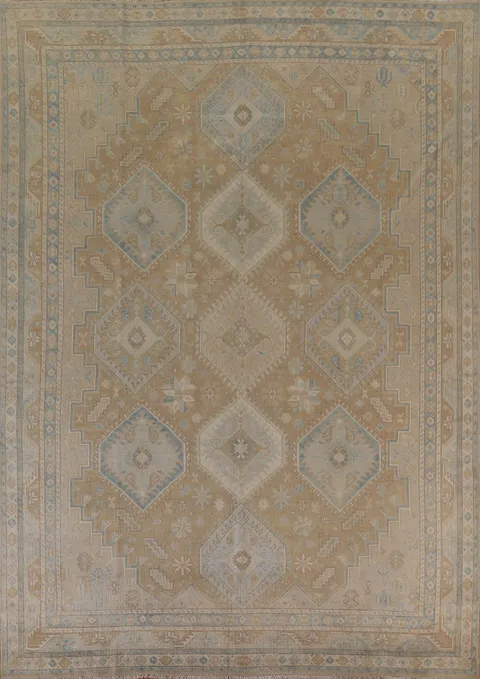 Vegetable Dye Oushak Oriental Area Rug 8x10