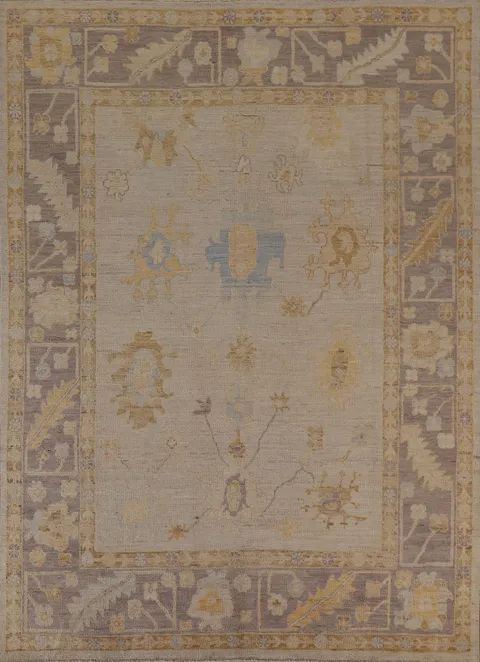 Vegetable Dye Oushak Oriental Area Rug 8x10