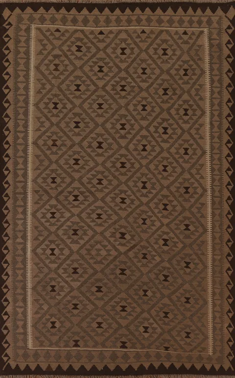Geometric Kilim Oriental Area Rug 7x9