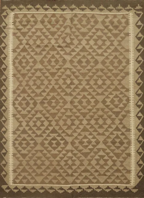 Geometric Kilim Oriental Area Rug 5x7