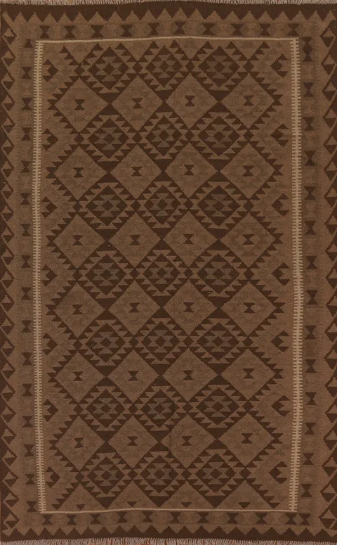 Geometric Kilim Oriental Area Rug 7x10