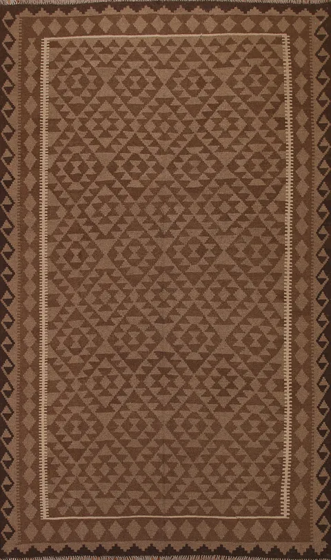 Earth Tone Kilim Oriental Area Rug 7x10