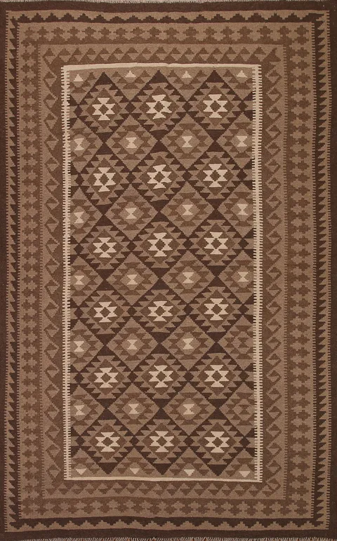 Geometric Kilim Oriental Area Rug 7x9
