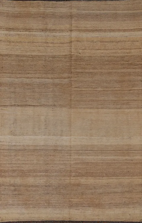 Earth Tone Kilim Oriental Area Rug 4x6