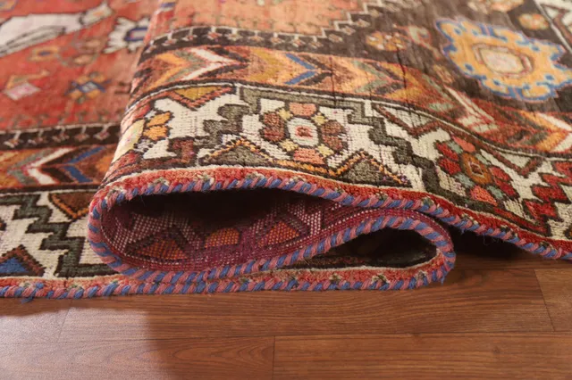 Animal Pictorial Shiraz Persian Area Rug 5x9 | Rug Source