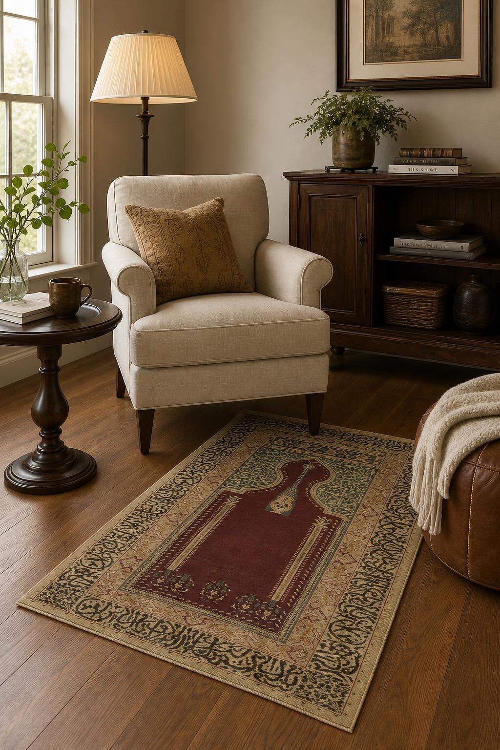 Pre-1900 Antique Sivas Turkish Wool Rug 4x6 | Rug Source