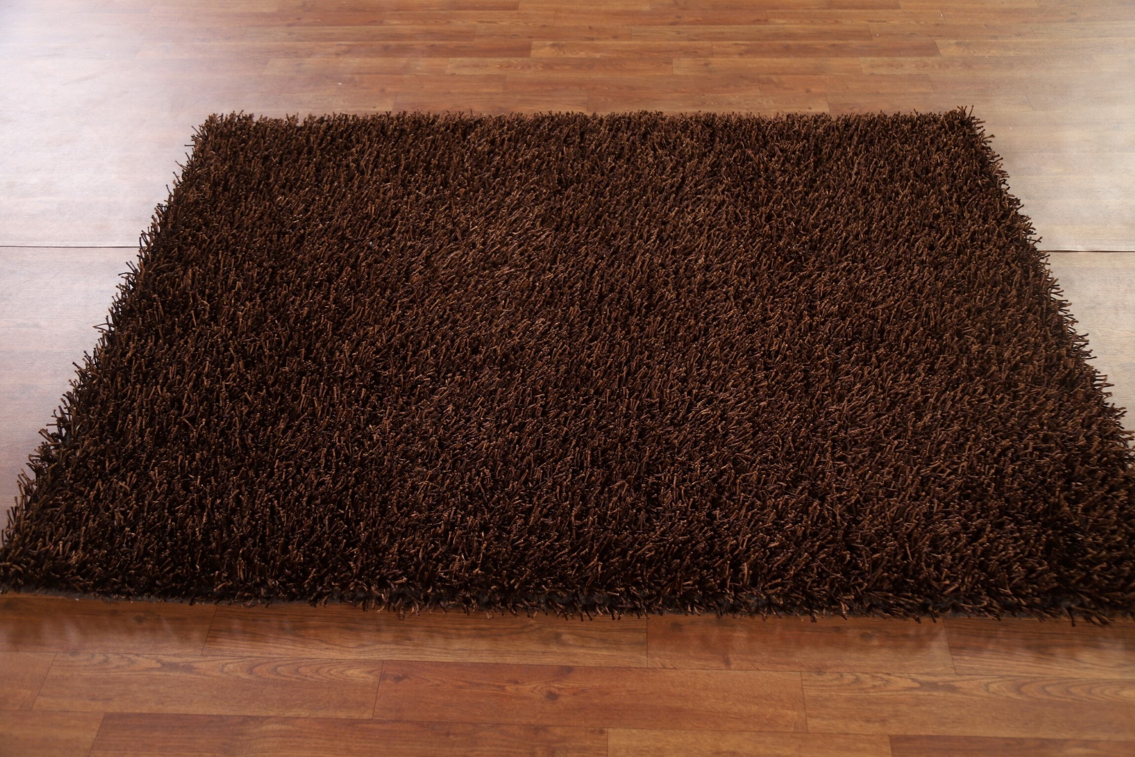 GIRLS DON'T CRY RUG BROWN ラグ ブラウン Dark Brown Shaggy Oriental Area Rug 4x6 | Rug Source